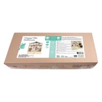 Classic World world happy villa houten poppenhuis, 28dlg. - thumbnail