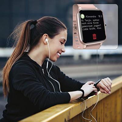 Hama Fit Watch 5910 Smartwatch Roze - thumbnail