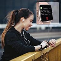 Hama Smartwatch Fit Watch 5910 GPS Waterdicht Hartslag Calorieën Rosé - thumbnail