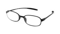 Leesbril Readr Flexibel-Zwart Mat-+4.00 - thumbnail