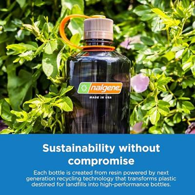 Nalgene Wide Mouth Sustain 500ML Drinkfles Cerulean 500ML - thumbnail