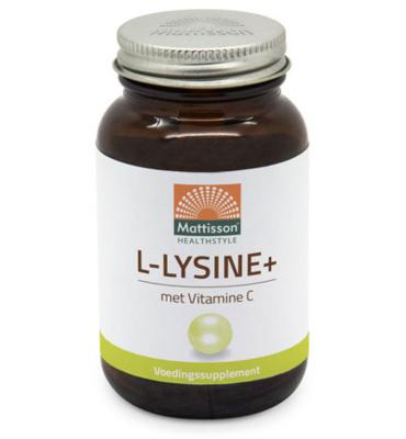 Mattisson L-Lysine+ met vitamine C 90 Vegetarische capsules