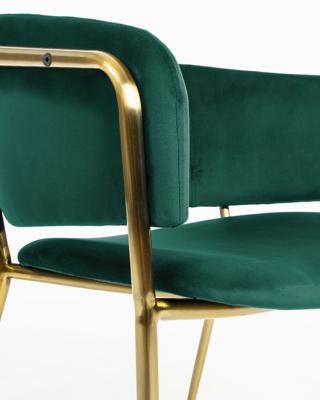 Kave Home Runnie eetkamerstoel groen Kave Home Runnie eetkamerstoel groen