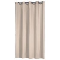 Douchegordijn Sealskin Coloris Polyester / Katoen 180x200 Ecru - thumbnail