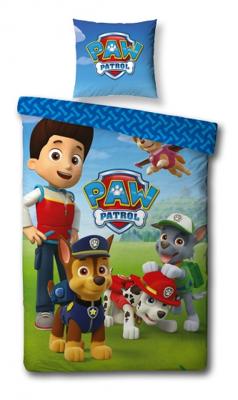Paw Patrol dekbedovertrek Outside 140 x 200 cm - 63 x 63 cm - Polyester
