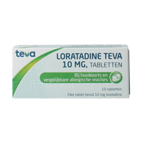 Teva Loratadine 10mg 10 Tabletten - thumbnail