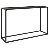 VidaXL Wandtafel 120x35x75 cm gehard glas zwart - thumbnail