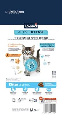 ADVANCE CAT KITTEN CHICKEN / RICE 1,5 KG