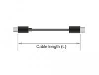 Delock 85658 DisplayPort-kabel DisplayPort Aansluitkabel DisplayPort-stekker 1 m Zwart Vergulde steekcontacten, Verdraaid, Afgeschermd (drievoudig), 4K UHD, 8K - thumbnail