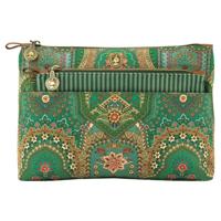 Pip Studio Pip Studio Caryn Cosmetic Bags Combi Jabali Green 26x7.5x18cm/22x1x13cm - thumbnail