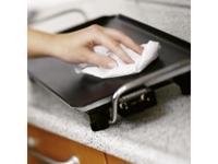 Stenen grill Princess Table Grill Aluminium 36 x 60 cm Zwart - thumbnail