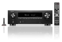 Denon AVR-X1800H 7.2-kanaals AV-ontvanger (model 2023) - 80W/kanaal, draadloos streamen via ingebouwde HEOS, wifi en Bluetooth, ondersteunt Dolby Vision, HDR10+, Dynamic HDR en domoticasystemen - thumbnail