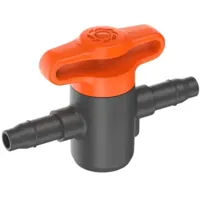 GARDENA reguleer- en afsluitventiel (3/16") reguleerventiel (grijs/oranje, 13217-20, 2 stuks) - thumbnail