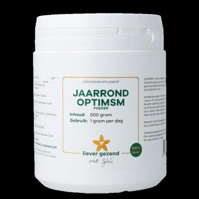 Liever Gezond Opti msm poeder jaarrond 500 Gram