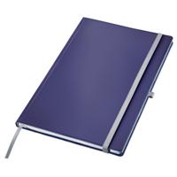Leitz Style notitieboek, ft A4, harde kaft, gelijnd, blauw - thumbnail