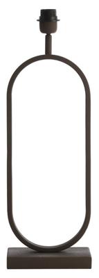 Light & Living Tafellamp 'Jamiri' 55cm, kleur Bruin (excl. kap) Light & Living Tafellamp 'Jamiri' 55cm, kleur Bruin (excl. kap)