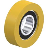 Blickle FTH 70x20/25-15K Geleidingsrol Wieldiameter: 70 mm Draagvermogen (max.): 150 kg 1 stuk(s) - thumbnail