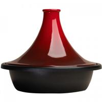 Le Creuset Tajine Tradition - Kersenrood - ø 31 cm / 3.7 liter - Inductie geschikt - thumbnail