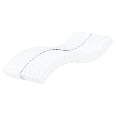 Slaapbank met matras 100x200 cm fluweel blauw - thumbnail