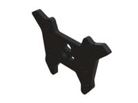 Arrma - Front Shock Tower, Aluminum, Black (ARA320686) - thumbnail