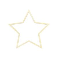 Hangdecoratie Sterren Set Hout - thumbnail