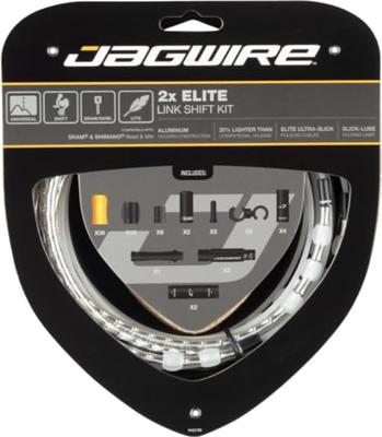 JAGWIRE 2x elite link shift kit - silver