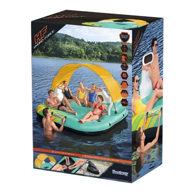 Bestway lounge-eiland 5-persoons opblaasbaar 291x265x83 cm