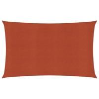 VidaXL Zonnezeil 160 g/m² 2x5 m hdpe terracottakleurig - thumbnail