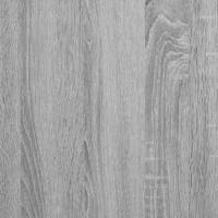 Boekenkast 80,5x35x170,5 cm bewerkt hout grijs sonoma eiken - thumbnail