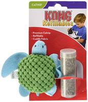 KONG Hervulbaar kattenkruid schildpad kattenspeelgoed - thumbnail