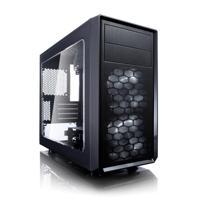 Fractal Design Focus G Mini Black Window Midi-tower PC-behuizing Zwart 2 voorgeïnstalleerde LED-ventilators, Zijvenster, Stoffilter - thumbnail