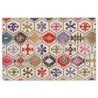 Vloerkleed wasbaar anti-slip 120x180 cm meerkleurig - thumbnail