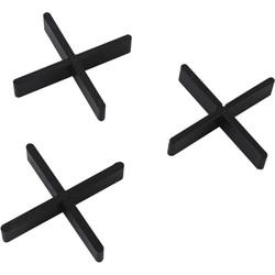 Voegkruis afbreekbaar zwart 5 mm 10x55 mm (50 st) bestrating Gardenlux - Gardenlux