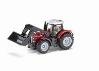 Siku 1484 massey ferguson met voorlader - thumbnail