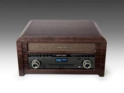 Muse Retro platenspeler – vinyl ontmoet modern met DAB+, CD, USB, cinch, hoofdtelefoonaansluiting en Bluetooth