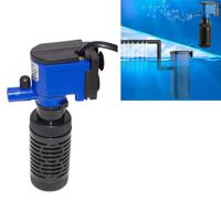 ZY-m2 4W 400L/H multifunctionele Dompel aquarium water pomp circulatiepomp Fish tank interne lucht filter EU-stekker - thumbnail