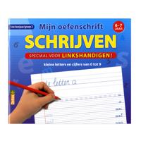 Deltas Mijn oefenschrift schrijven (voor linkshandigen) - thumbnail