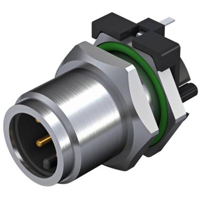 Weidmüller 2422910000 Sensor/actuator inbouwconnector M12 Aantal polen (sensoren): 5 Stekker, inbouw verticaal 10 stuk(s)