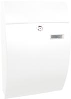 Basic wandbrievenbus Geronan - Wit - thumbnail