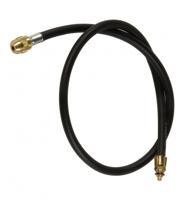 SapO fietspompslang compleet zwart met jumbo oppompnippel - thumbnail