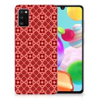 Samsung Galaxy A41 | TPU bumper | Batik Rood - thumbnail