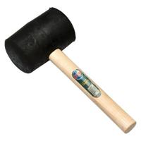 MM Eurotool Rubberhamer nr 9 zacht 2 kg 70 shore met steel - thumbnail