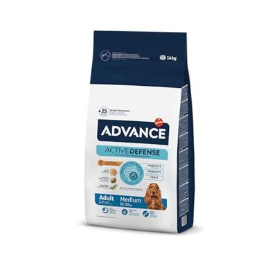 Advance Medium Adult met kip en rijst hondenvoer 14 kg - thumbnail