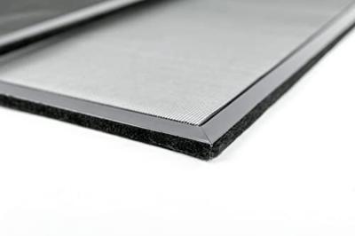 Muggennet Schellenberg Deuren en ramen Uitschuifbaar Antraciet Glasvezel 50 x 142 cm