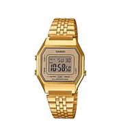 Unisex horloge Casio LA680WEGA-9ER Gouden - thumbnail