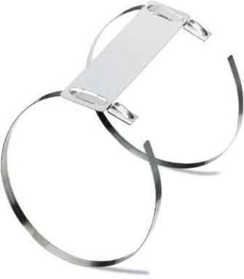 Phoenix Contact 0806644 KMV Kabelmarkeringdrager Montagemethode: Kabelbinder Markeringsvlak: 65 x 19 mm Transparant 100 stuk(s)