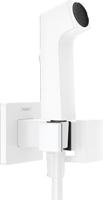 Hansgrohe bidethanddouche 1jet E EcoSmart voor warm water met douchehouder en doucheslang 125 cm, mat wit - thumbnail