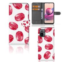 Xiaomi Redmi Note 10S | 10 4G | Poco M5s | Book Cover | Pink Macarons - thumbnail