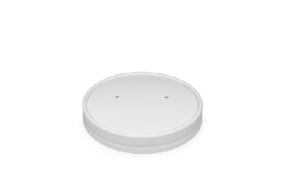 Deksel soepbeker 450ml Ø98mm karton wit