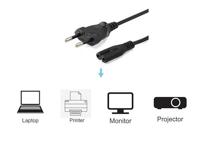 Equip 112160 electriciteitssnoer Zwart 1,8 m C7 stekker 2-pin - thumbnail